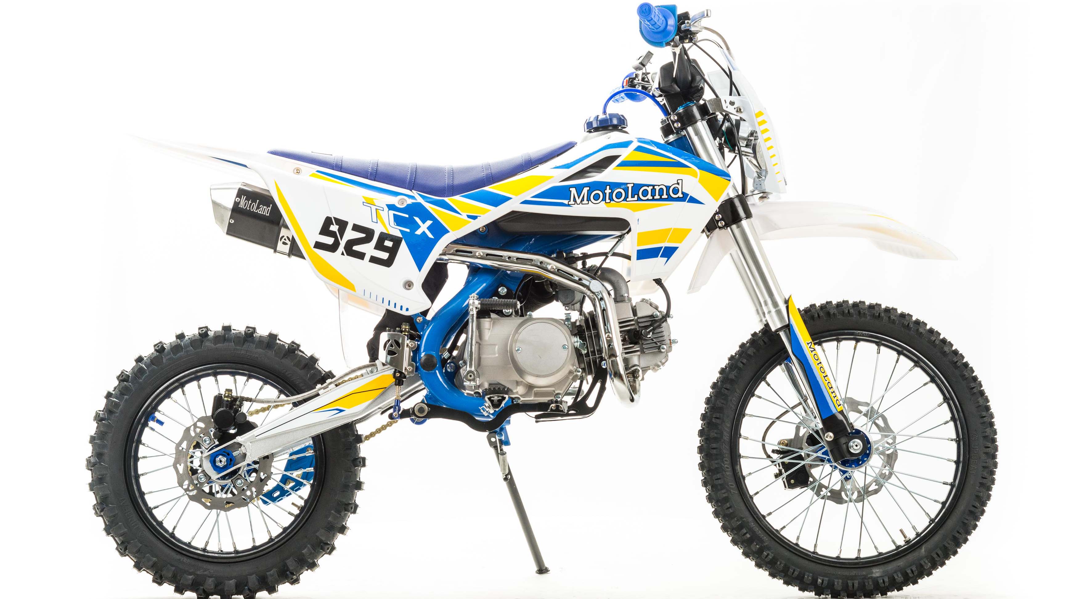 Питбайк  Motoland TCX125 E 17/14 синий