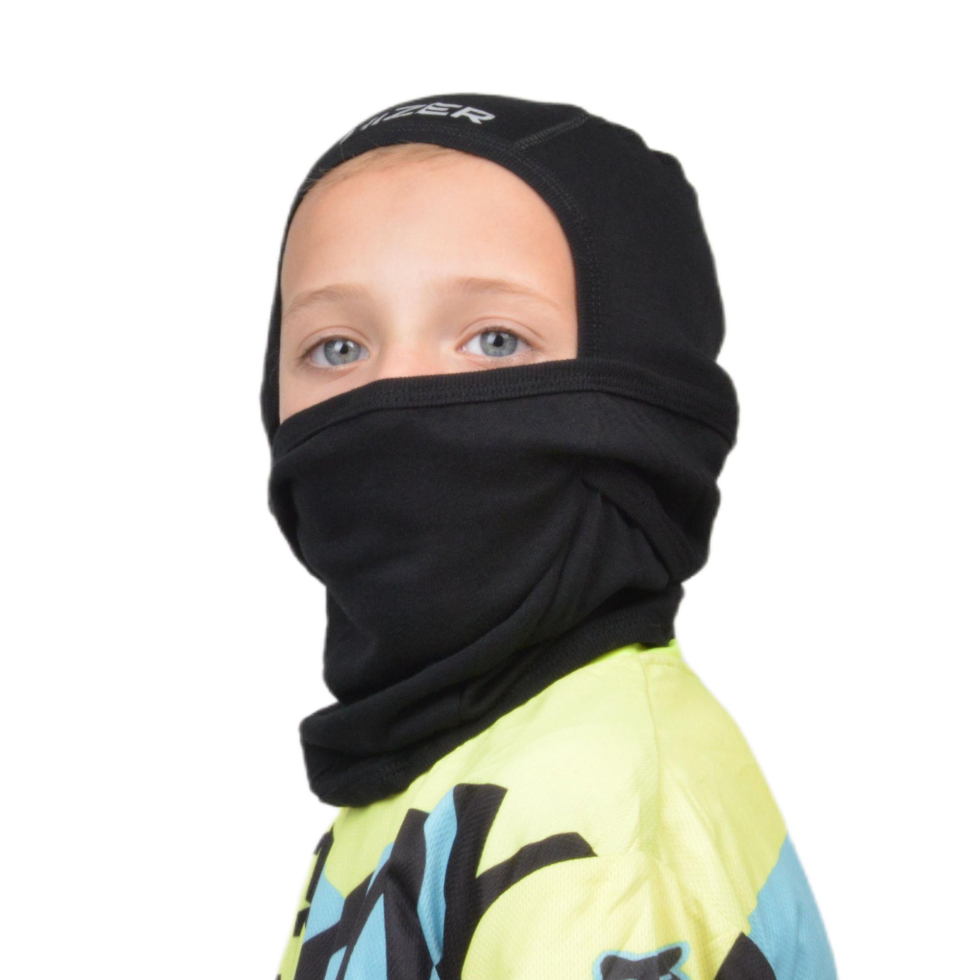 Маска мотоциклетная (детская) HIZER (55-56 см/9-10 лет)